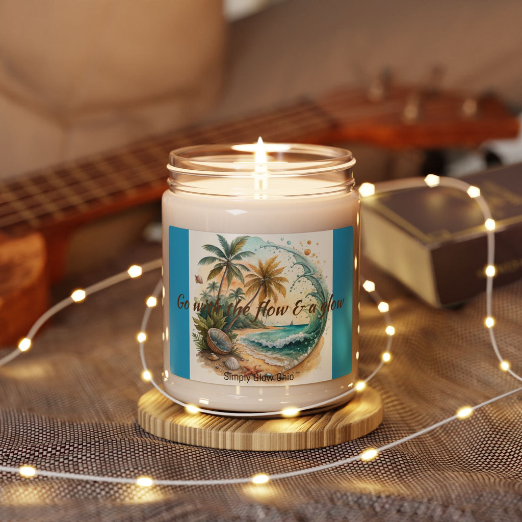 Scented Soy Candle, 9oz - Simply Glow Ohio
