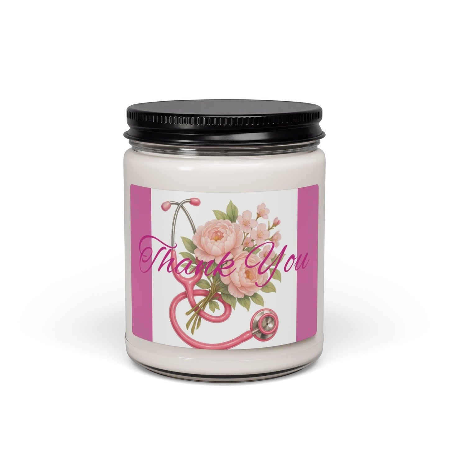 Scented Soy Candle, 9oz, Thank you Nurse gift - Simply Glow Ohio