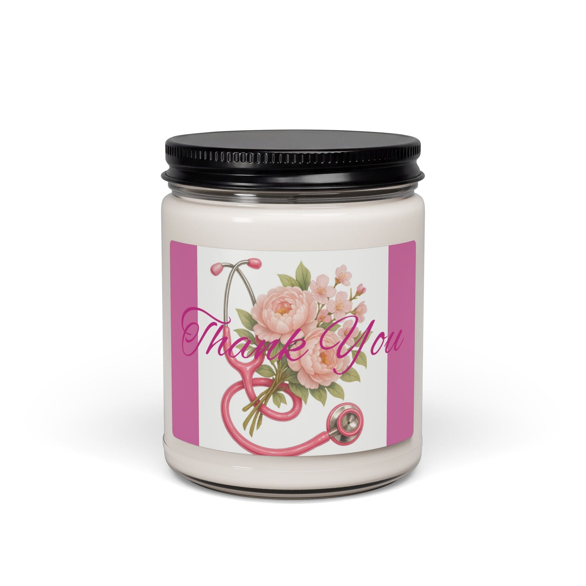 Scented Soy Candle, 9oz, Thank you Nurse gift - Simply Glow Ohio