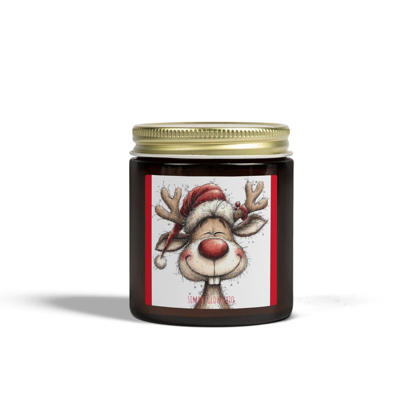Scented Candles, Coconut Apricot Wax (4oz, 9oz) - Simply Glow Ohio