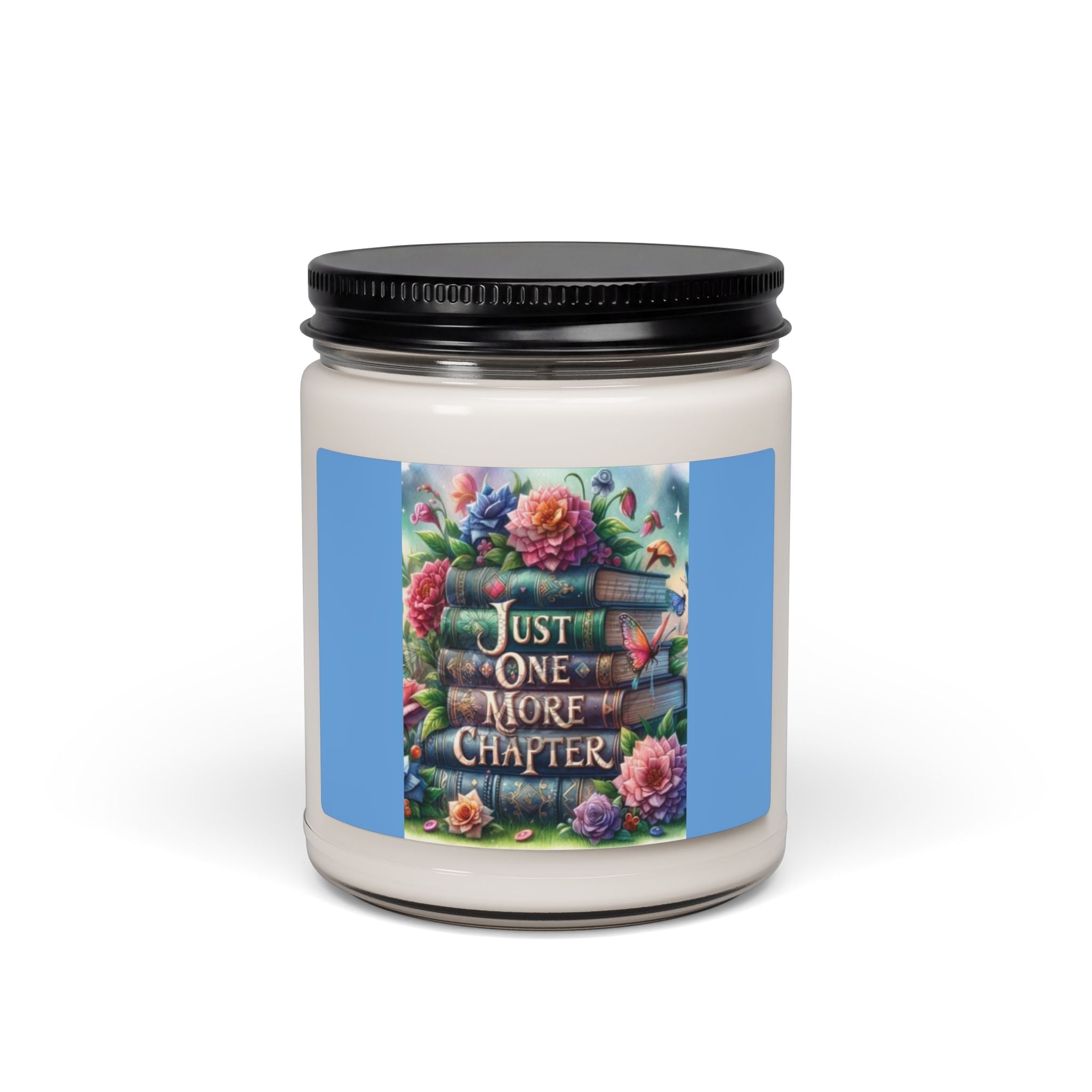 Scented Soy Candle, 9oz, book lover, home decor - Simply Glow Ohio