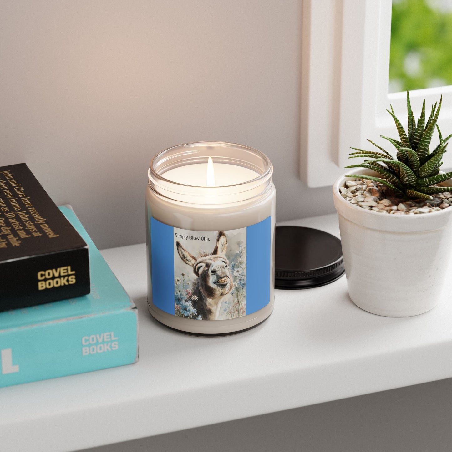 Scented Soy Candle, 9oz - Simply Glow Ohio