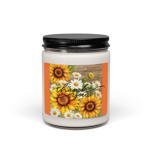 Scented Soy Candle, 9oz, Thank you gift - Simply Glow Ohio