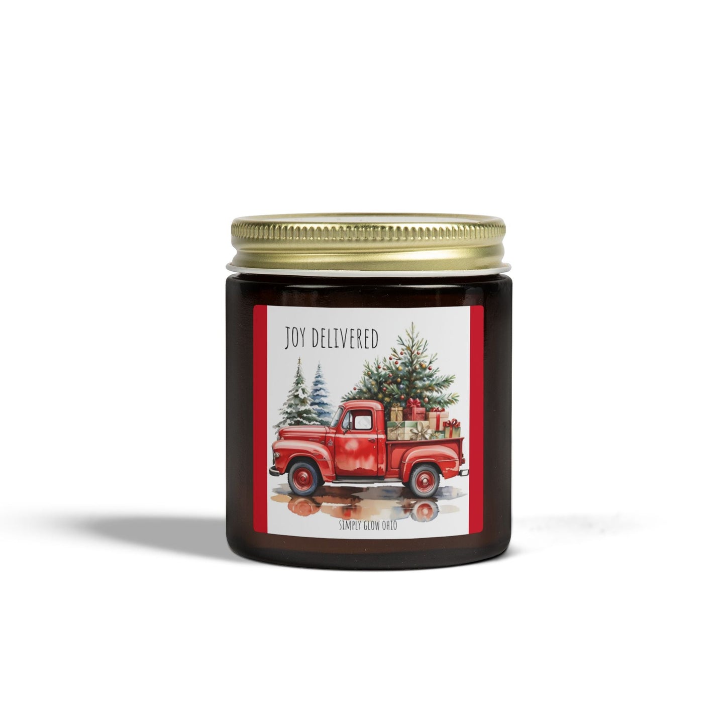 Scented Candles, Coconut Apricot Wax (4oz, 9oz) - Simply Glow Ohio