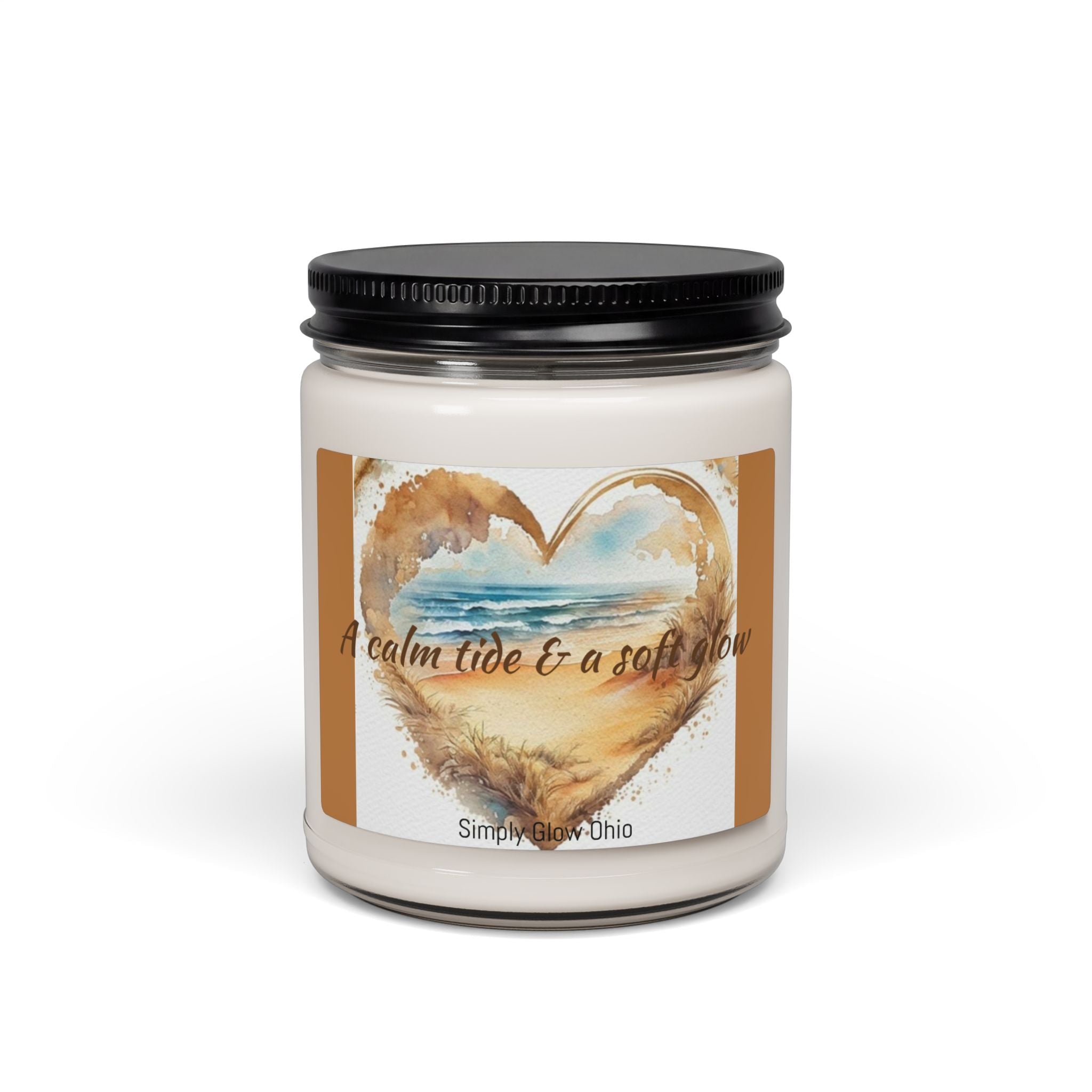 Scented Soy Candle, 9oz - Simply Glow Ohio