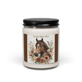 Scented Soy Candle, 9oz, Horse design, country, farm life - Simply Glow Ohio