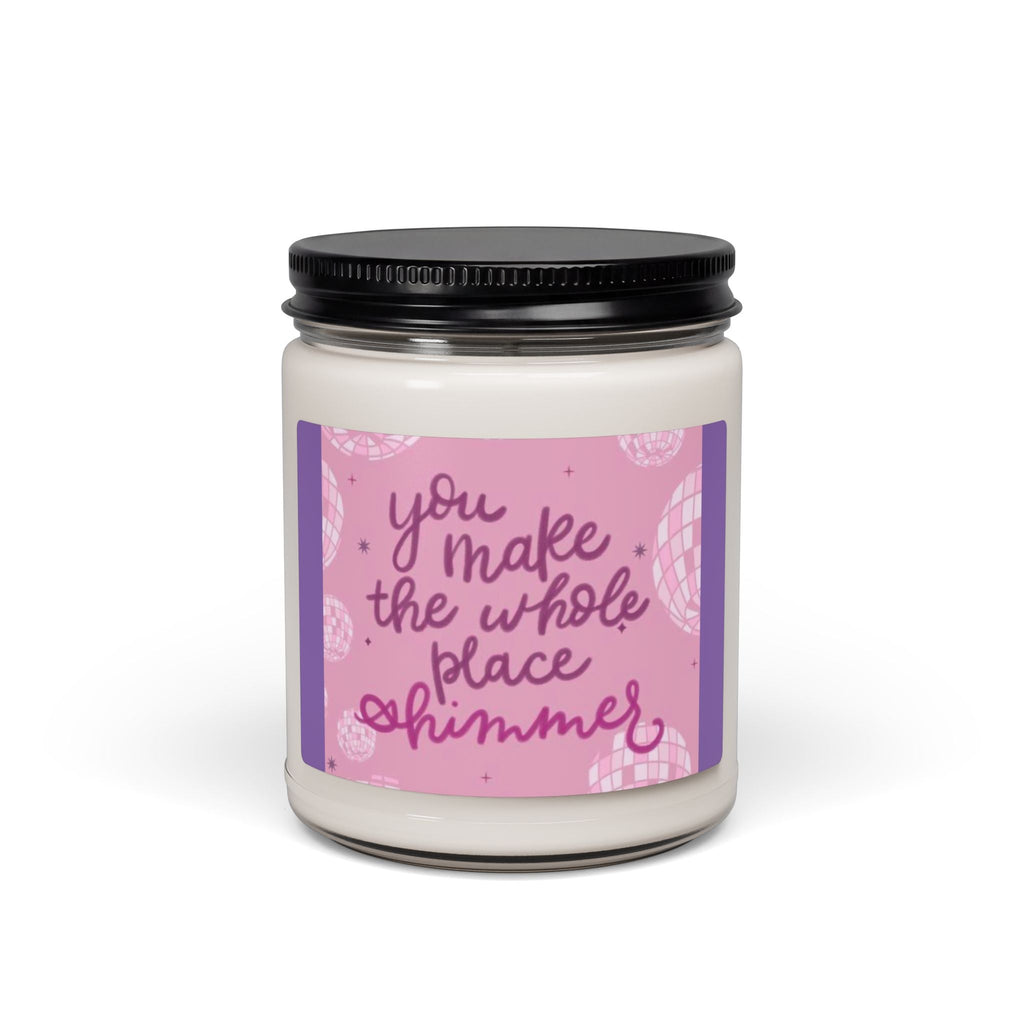 Scented Soy Candle, 9oz, Musical lyrics inspired quotes - Simply Glow Ohio