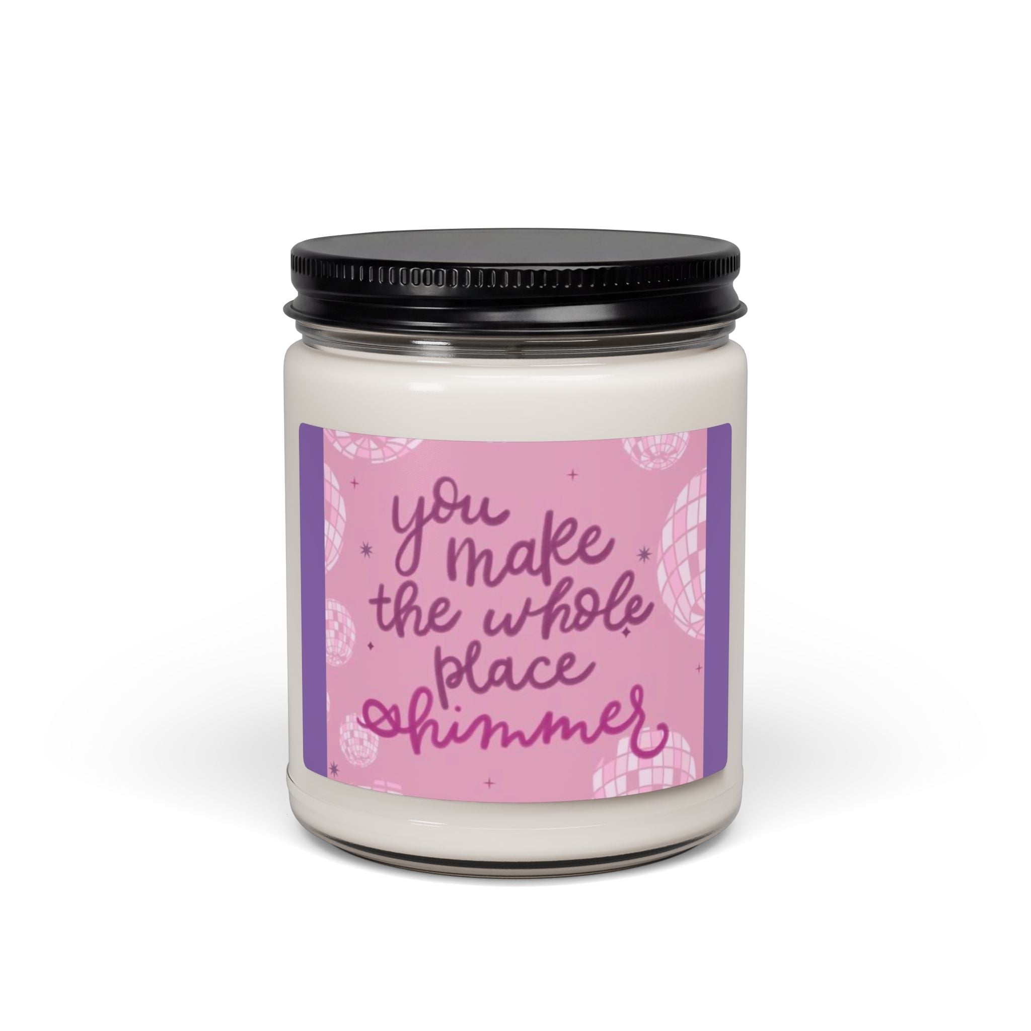 Scented Soy Candle, 9oz, Musical lyrics inspired quotes - Simply Glow Ohio