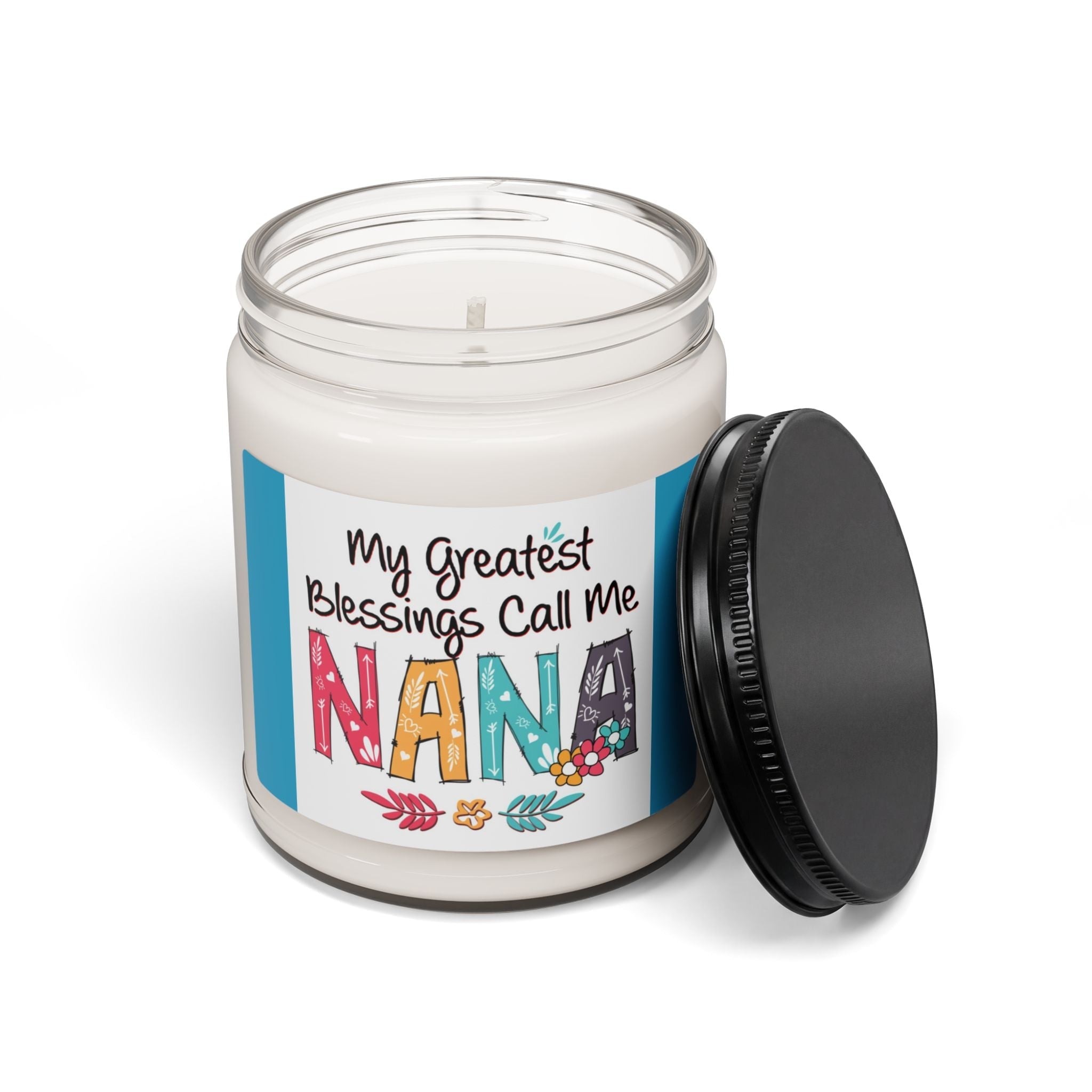Scented Soy Candle, 9oz, Nana, grandma inspired - Simply Glow Ohio