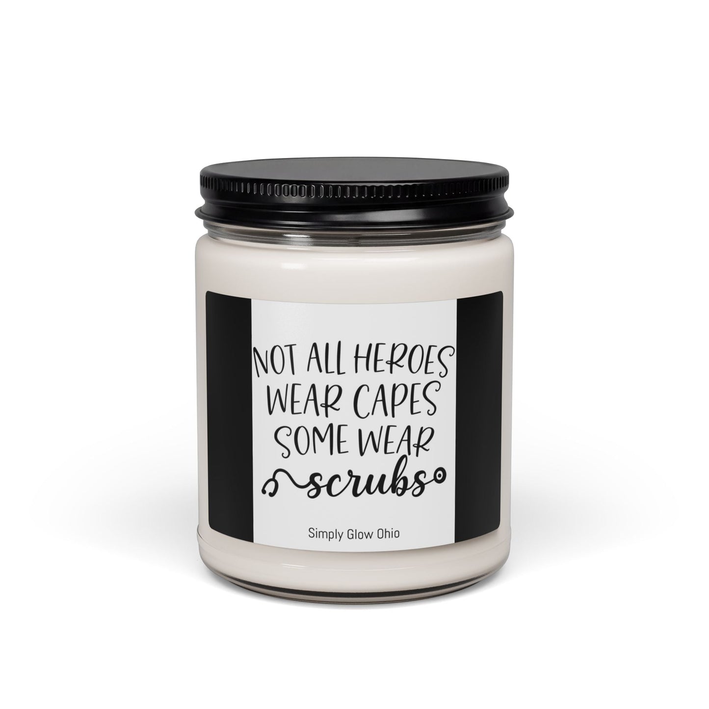 Scented Soy Candle, 9oz - Simply Glow Ohio