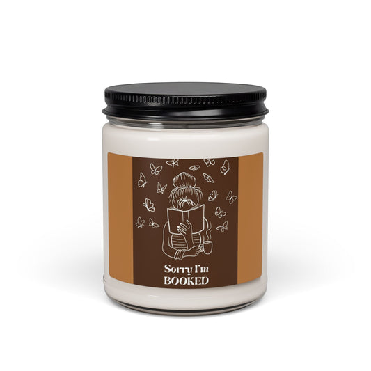 Scented Soy Candle, 9oz Girl reading book inspired - Simply Glow Ohio