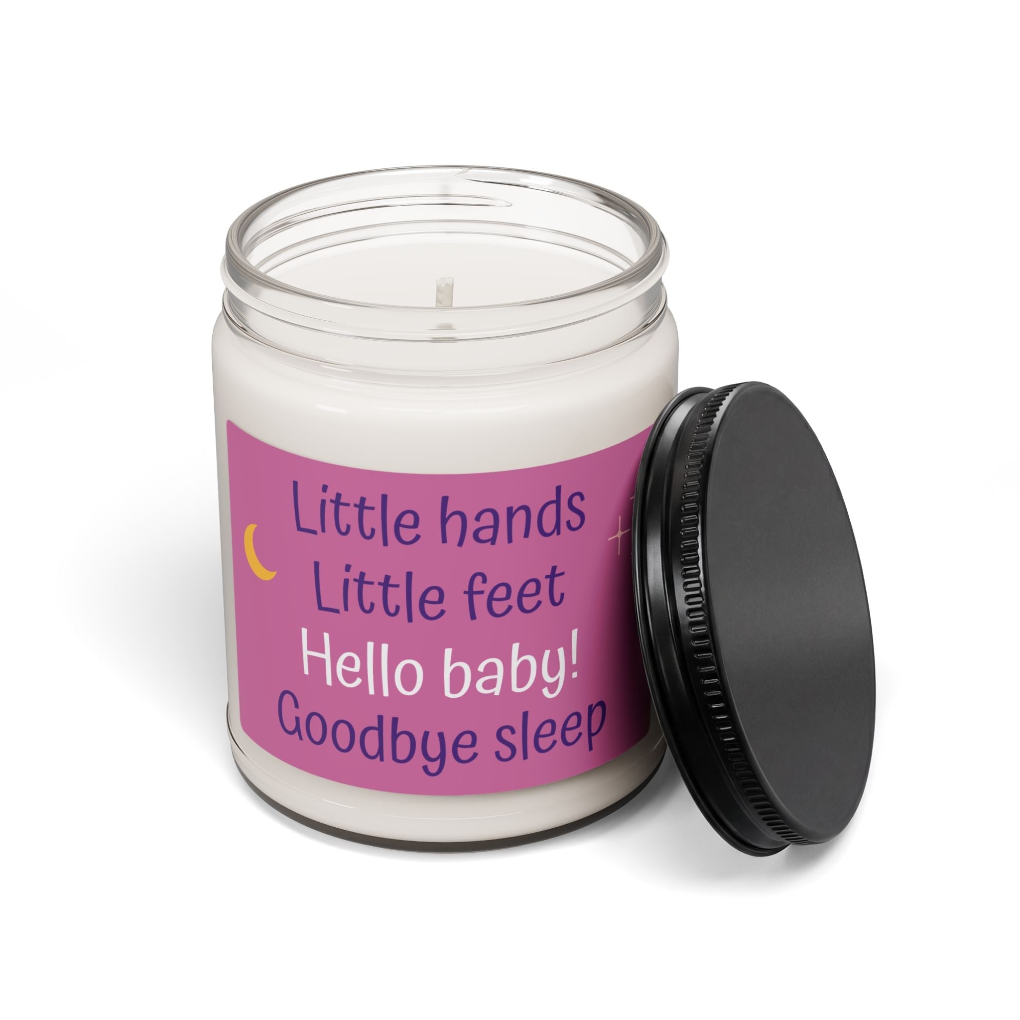 Scented Soy Candle, 9oz, baby nursery design - Simply Glow Ohio