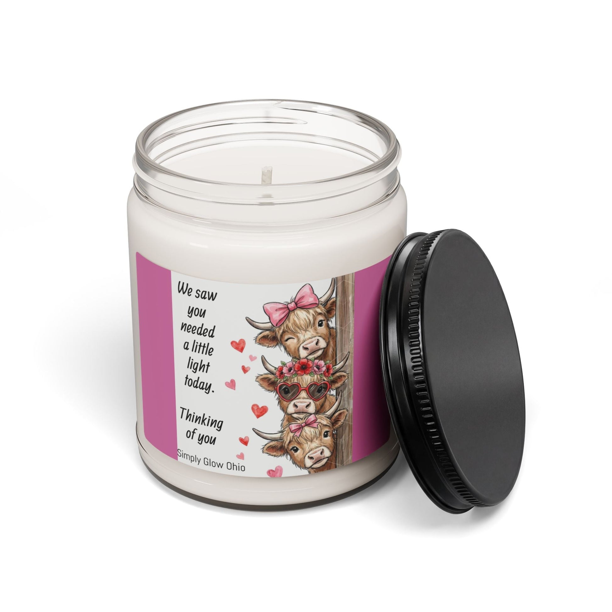 Scented Soy Candle, 9oz - Simply Glow Ohio