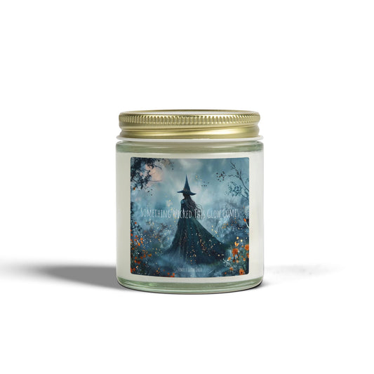 Scented Candles, Coconut Apricot Wax (4oz, 9oz) Halloween - Simply Glow Ohio