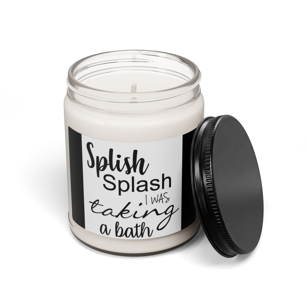 Scented Soy Candle, 9oz, Splish splash I was taking a bath - Simply Glow Ohio