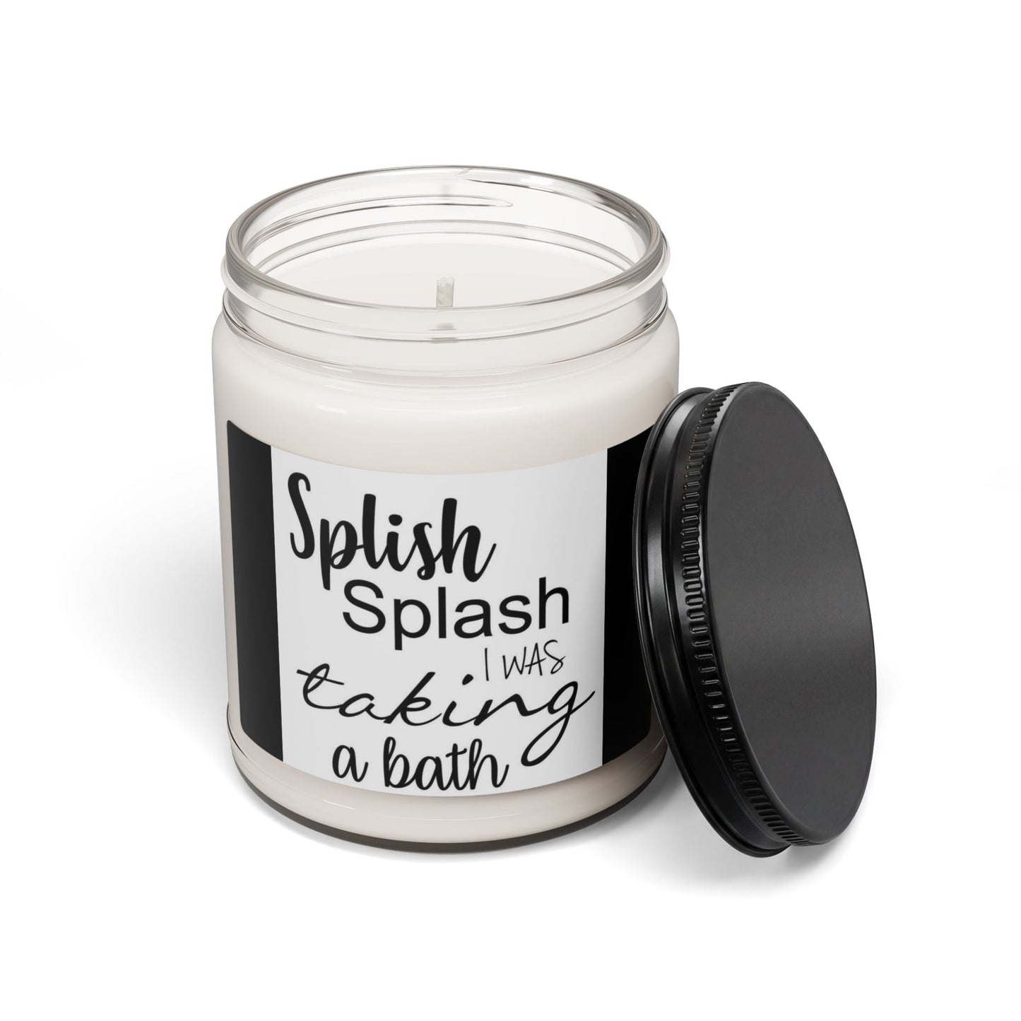 Scented Soy Candle, 9oz, Splish splash I was taking a bath - Simply Glow Ohio