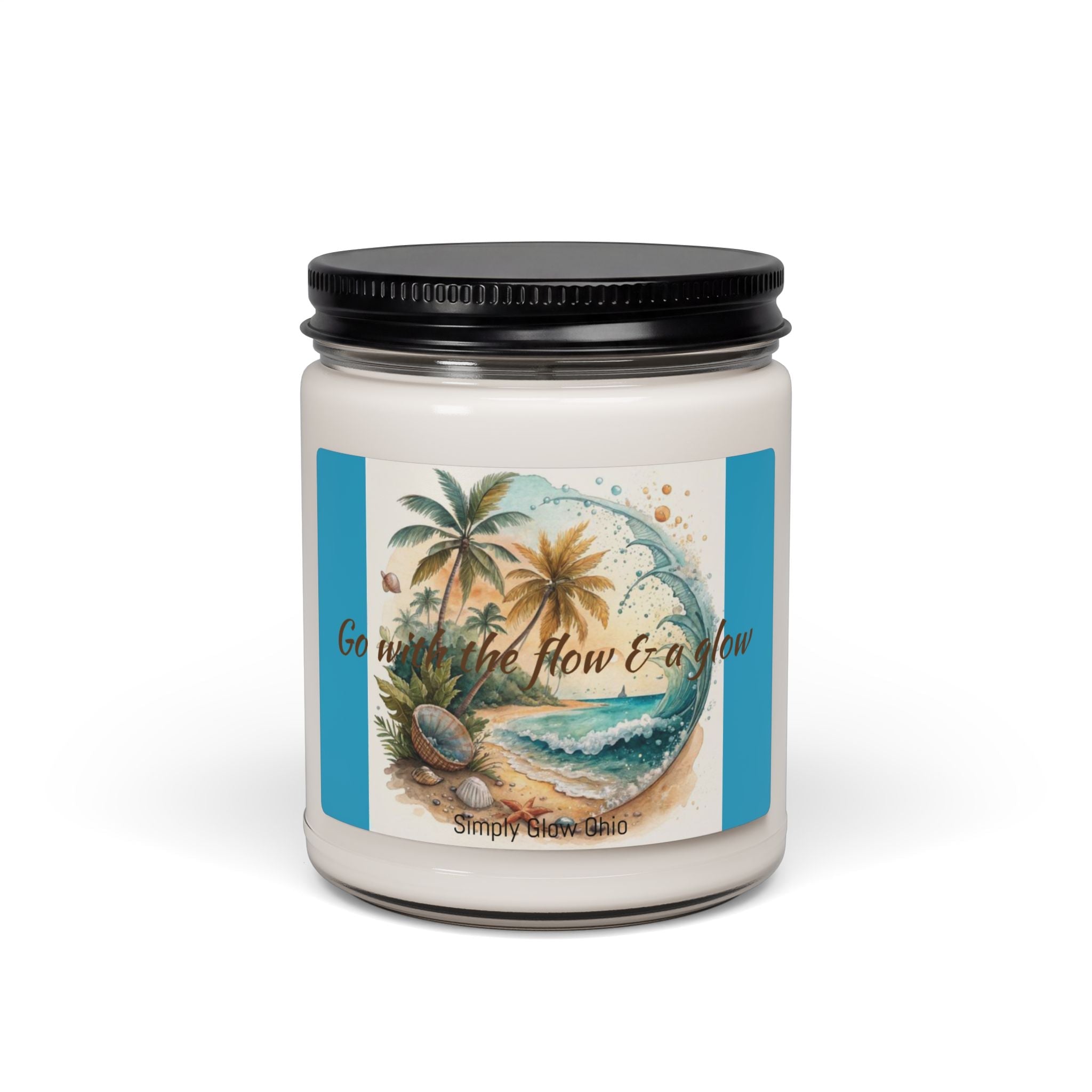 Scented Soy Candle, 9oz - Simply Glow Ohio