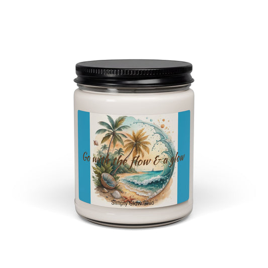 Scented Soy Candle, 9oz - Simply Glow Ohio