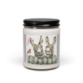 Scented Soy Candle, 9oz, donkey, farmhouse winter decor - Simply Glow Ohio