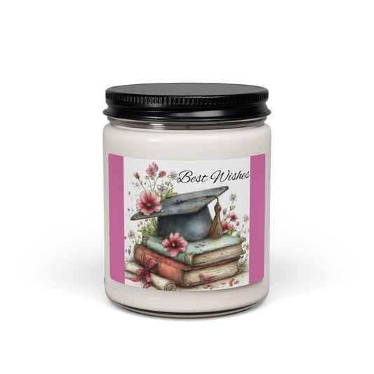 Scented Soy Candle, graduation gift, decoration - Simply Glow Ohio