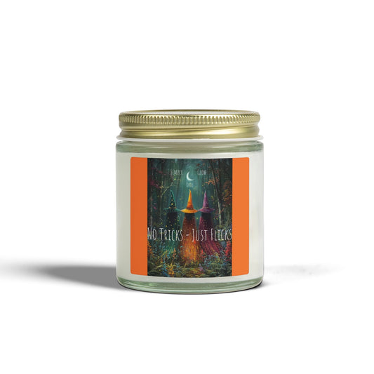Scented Candles, Coconut Apricot Wax (4oz, 9oz) Halloween - Simply Glow Ohio