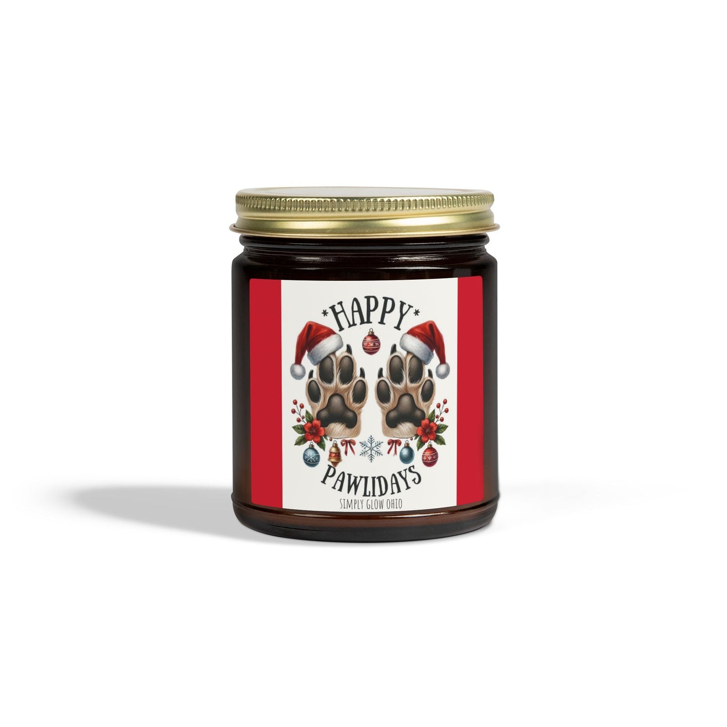 Scented Candles, Coconut Apricot Wax (4oz, 9oz) - Simply Glow Ohio