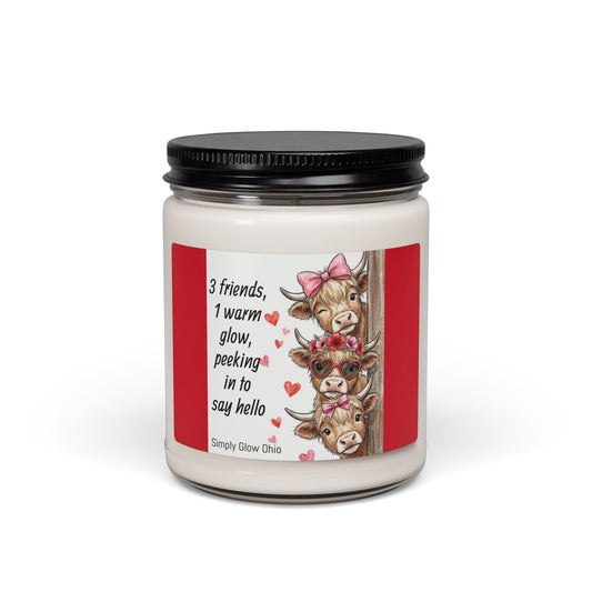 Scented Soy Candle, 9oz - Simply Glow Ohio