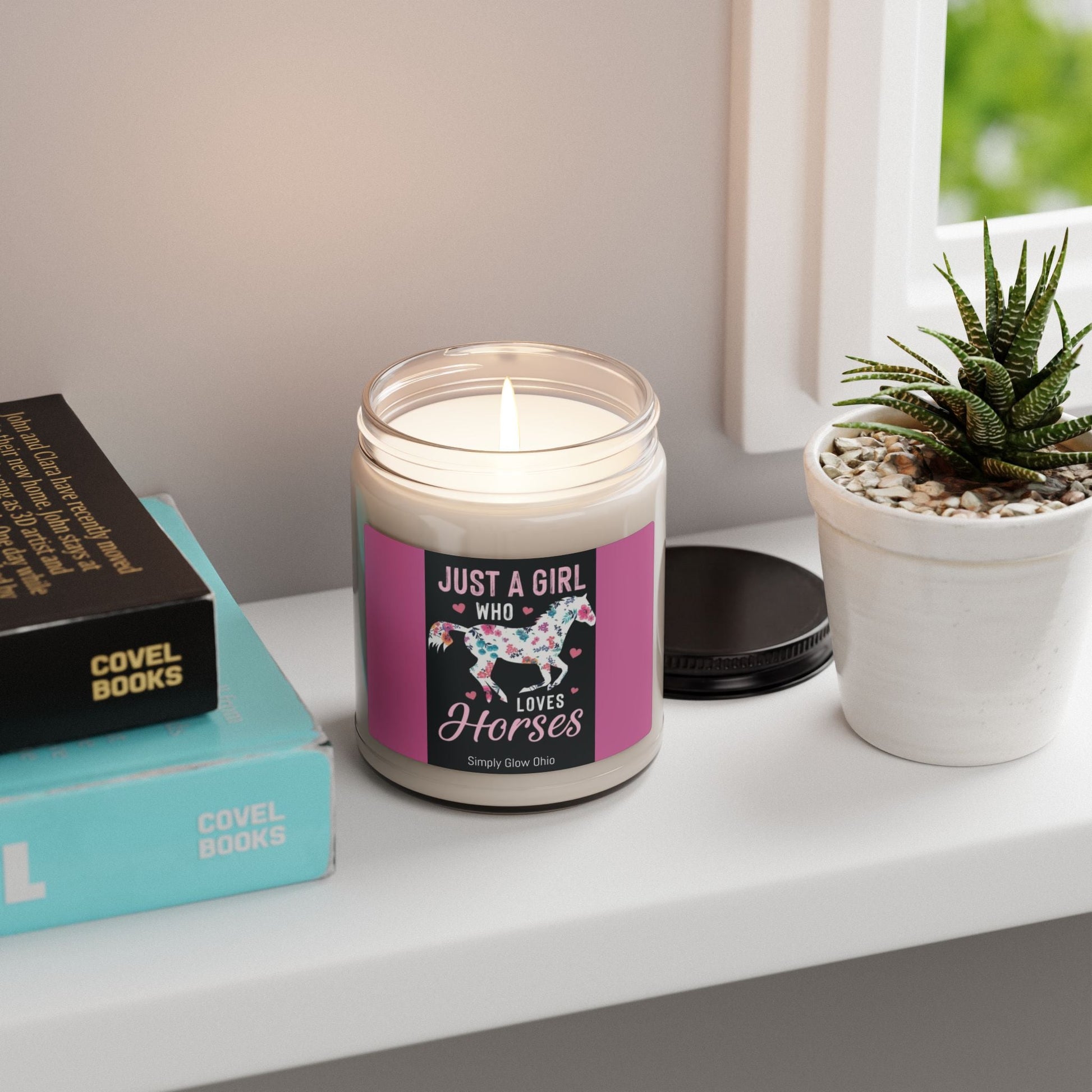 Scented Soy Candle, 9oz - Simply Glow Ohio
