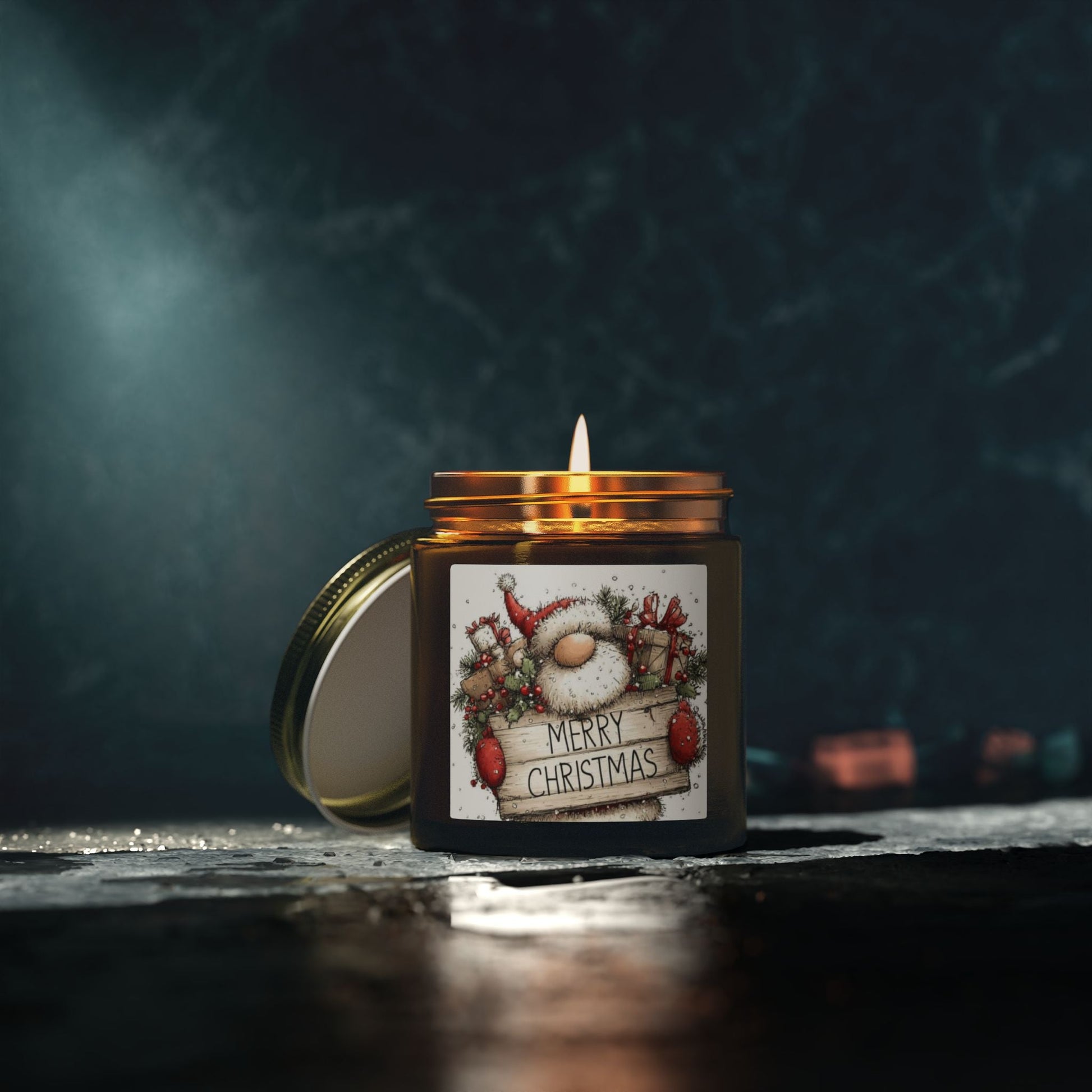 Scented Candles, Coconut Apricot Wax (4oz, 9oz) - Simply Glow Ohio