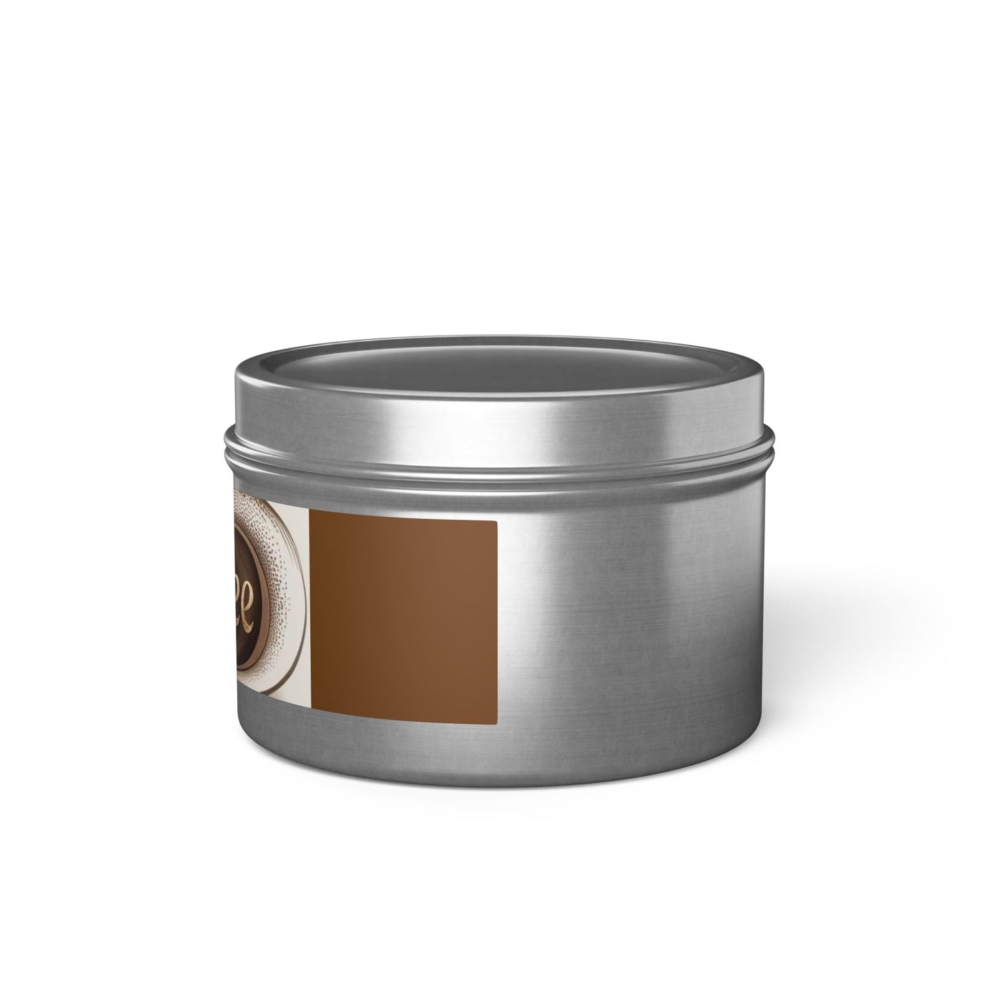 4/8oz Tins, Coconut Soy Candles, For Coffee Lovers - Simply Glow Ohio