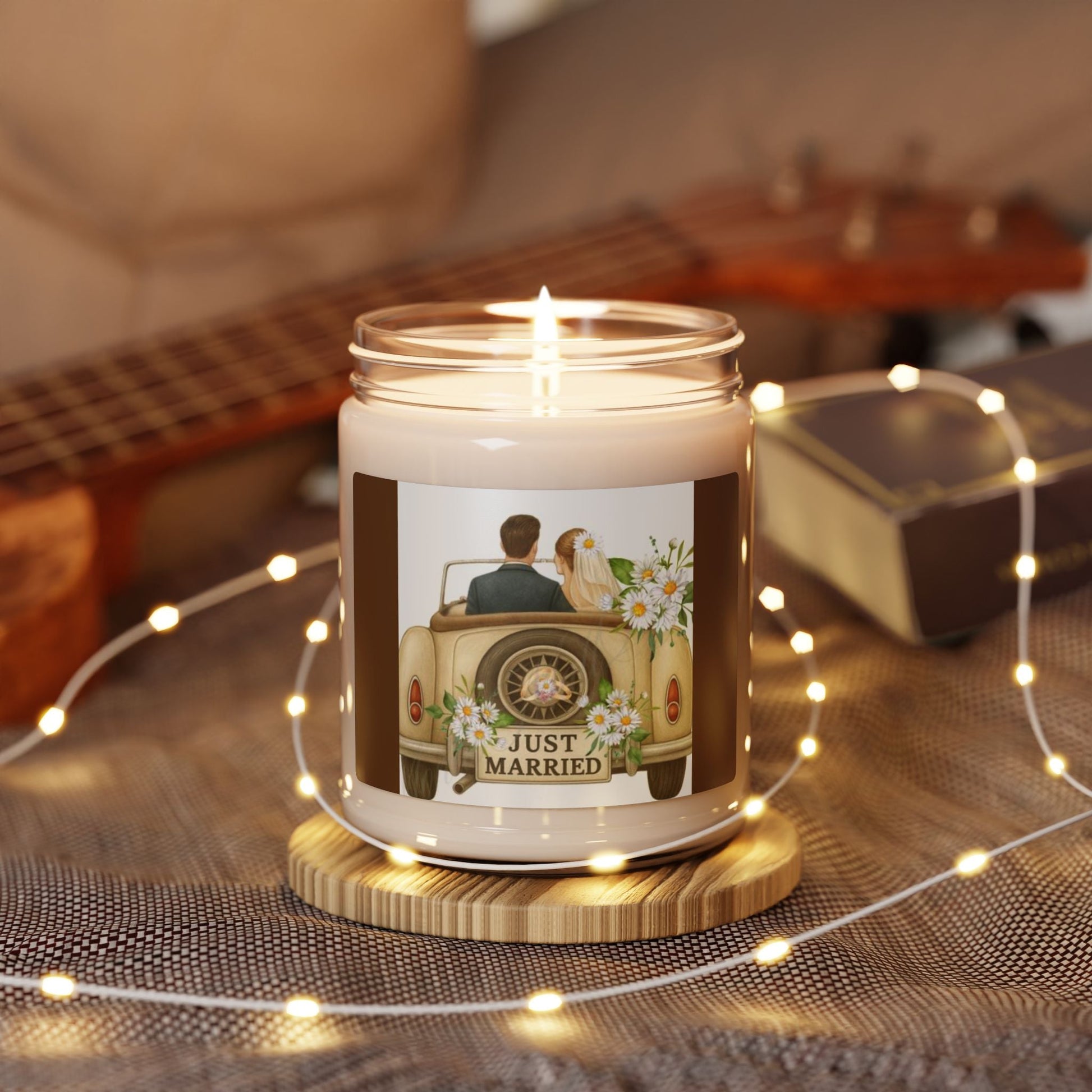 Scented Soy Candle, 9oz, wedding gift, wedding decor - Simply Glow Ohio