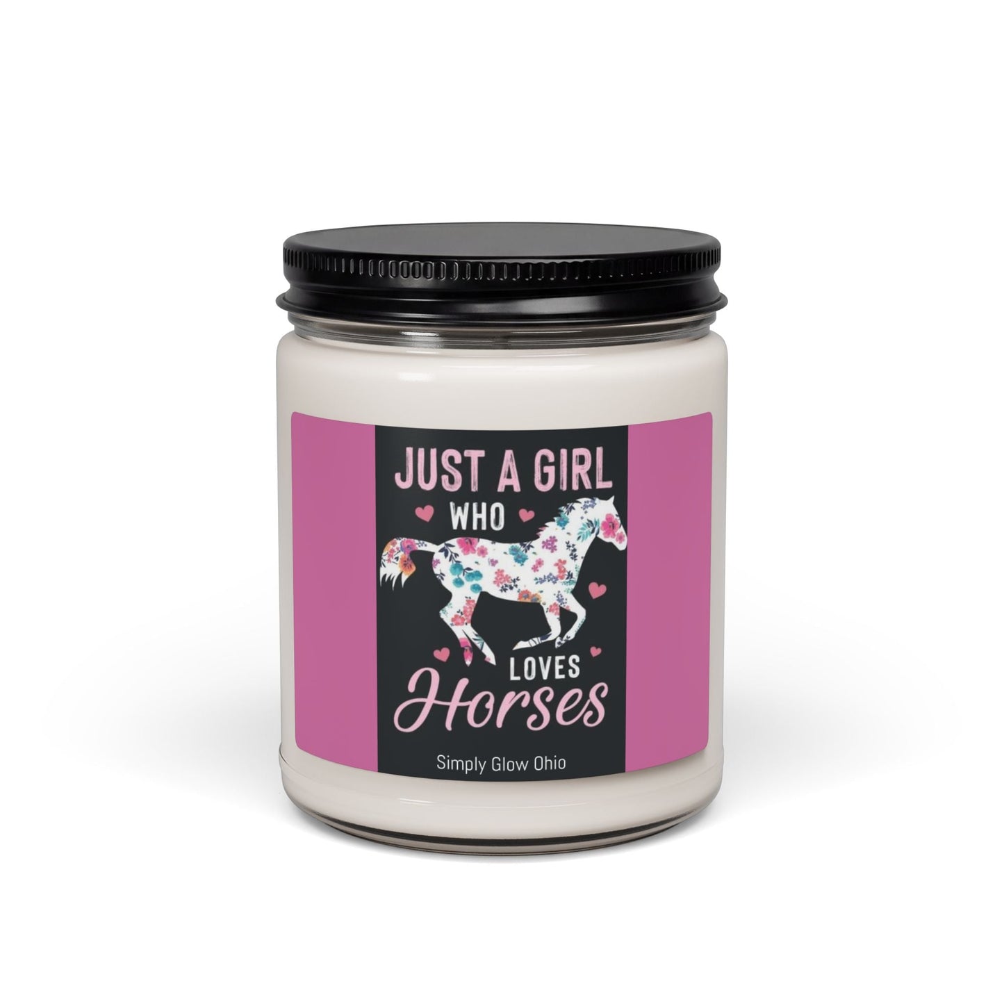 Scented Soy Candle, 9oz - Simply Glow Ohio