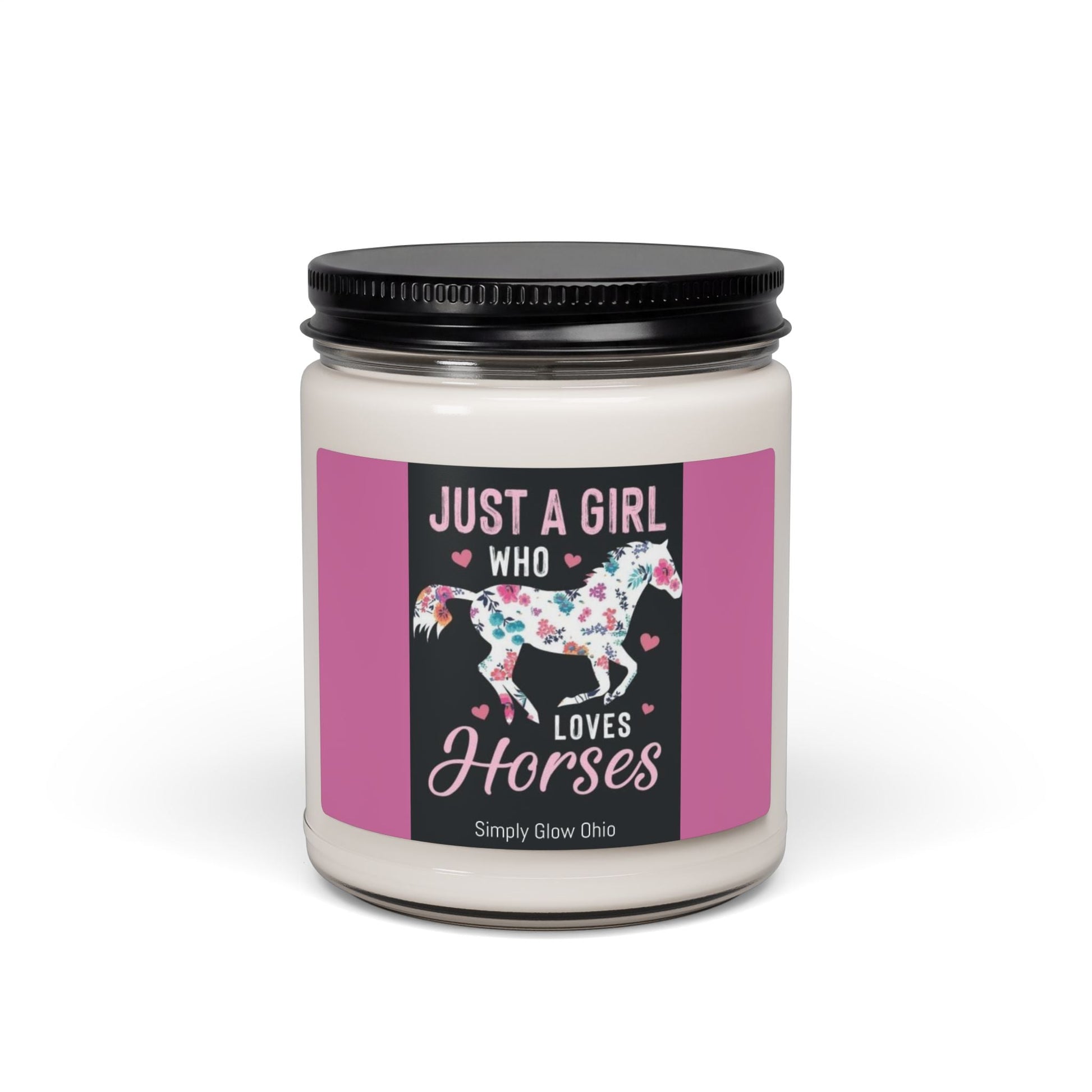 Scented Soy Candle, 9oz - Simply Glow Ohio