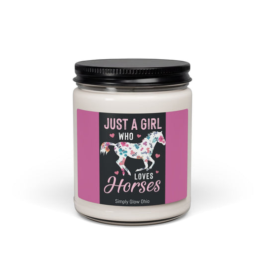 Scented Soy Candle, 9oz - Simply Glow Ohio