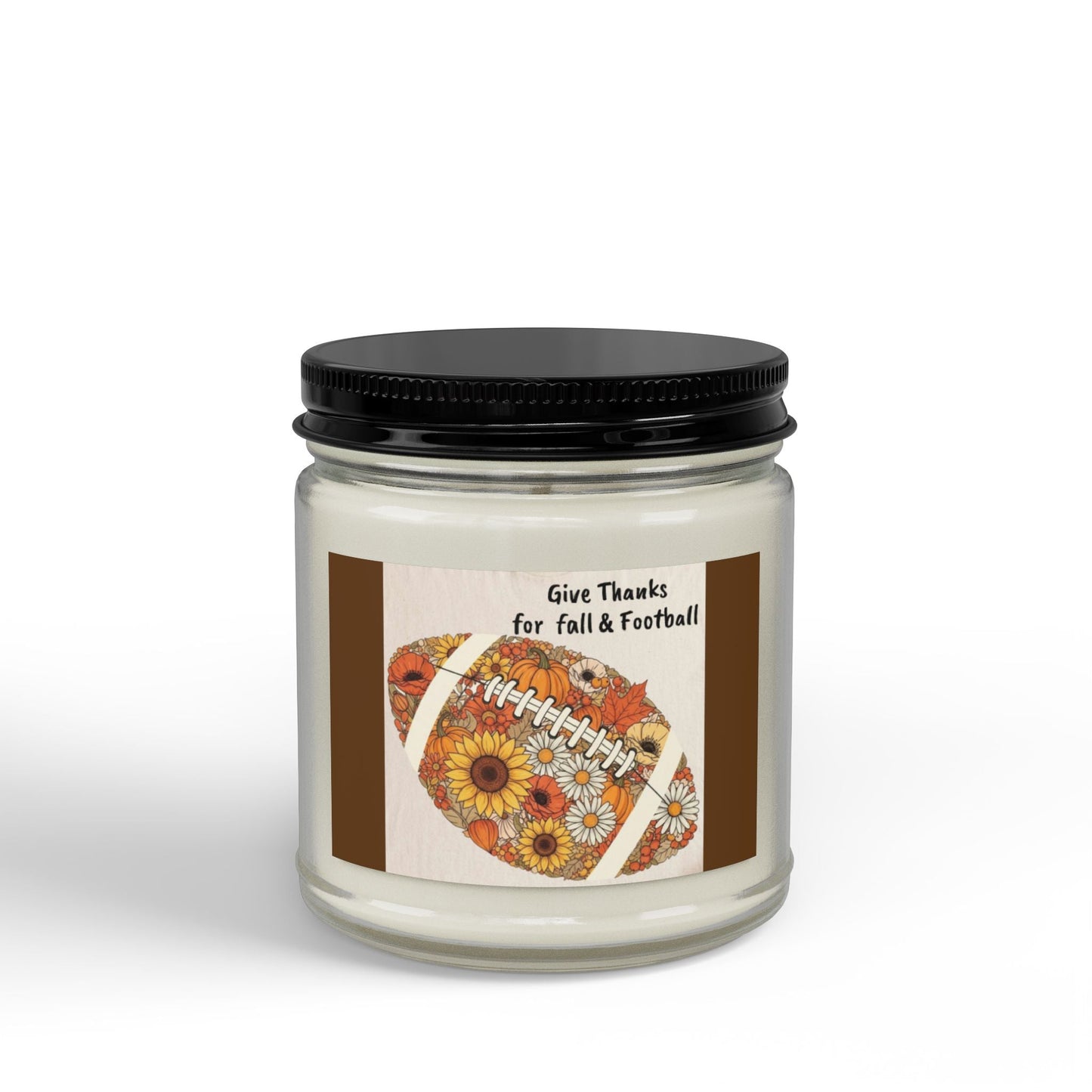 Scented Soy Candles with Black Lid, (4 and 9oz) - Simply Glow Ohio