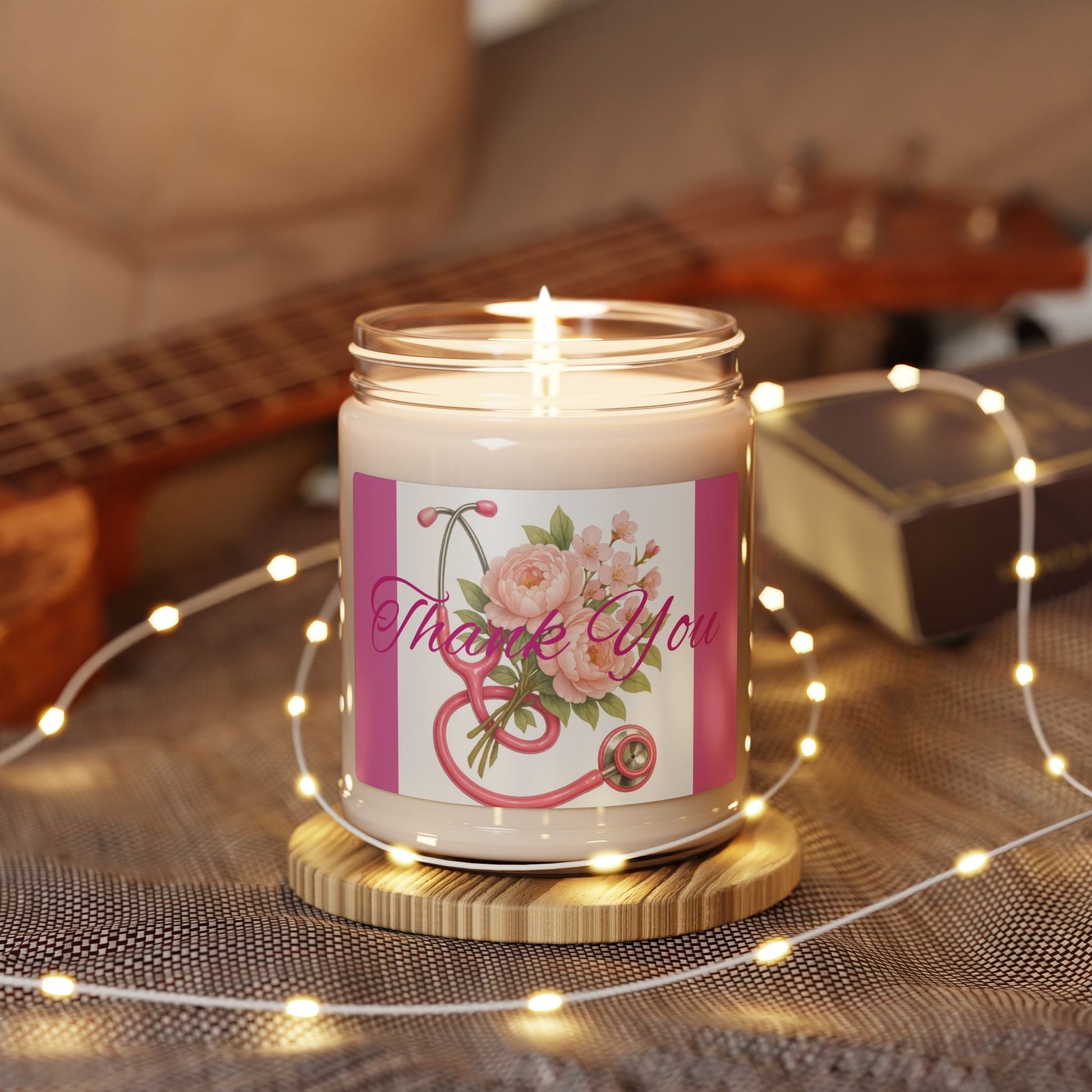 Scented Soy Candle, 9oz, Thank you Nurse gift - Simply Glow Ohio
