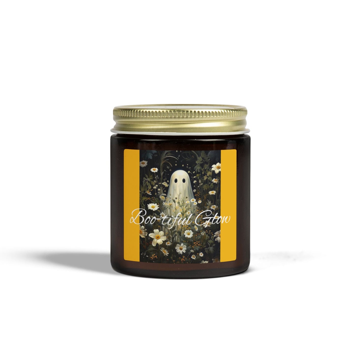 Scented Candles, Coconut Apricot Wax (4oz, 9oz) Halloween - Simply Glow Ohio