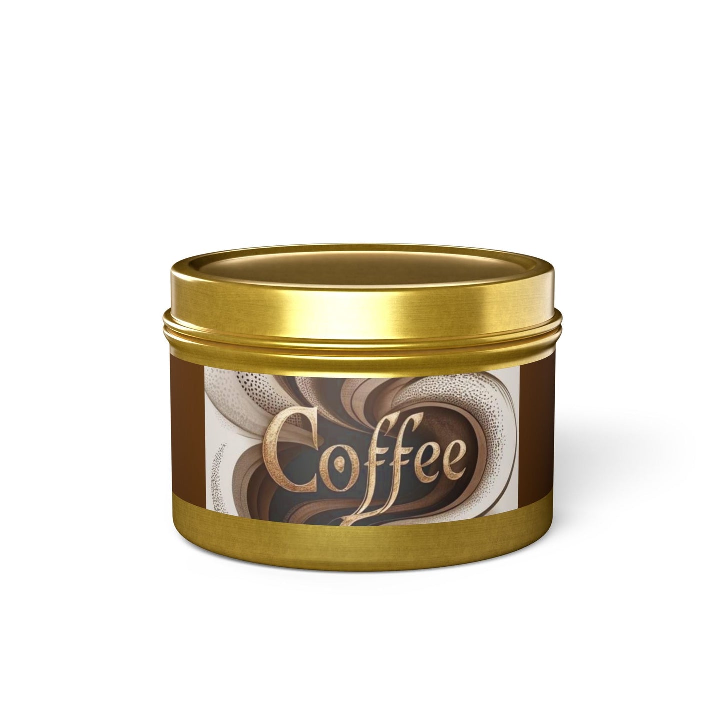 4/8oz Tins, Coconut Soy Candles, For Coffee Lovers - Simply Glow Ohio
