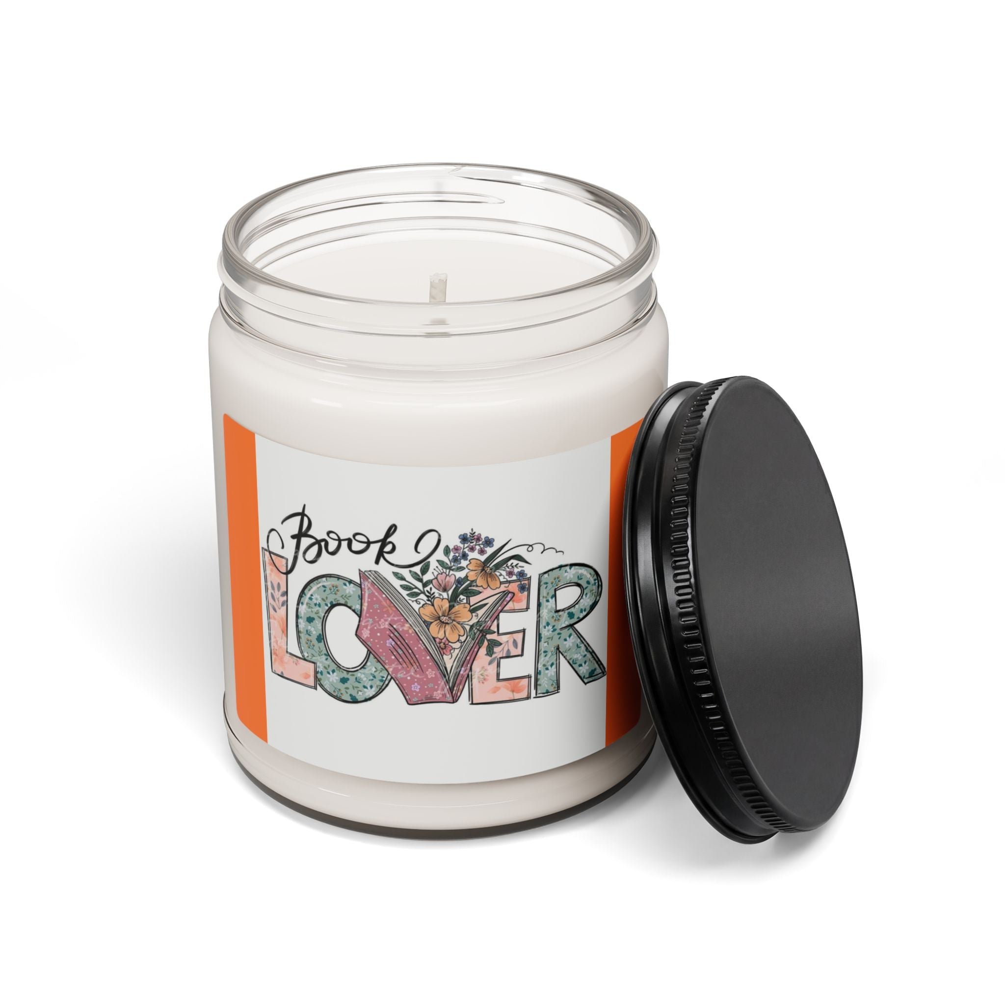 Scented Soy Candle, 9oz, Book lovers - Simply Glow Ohio