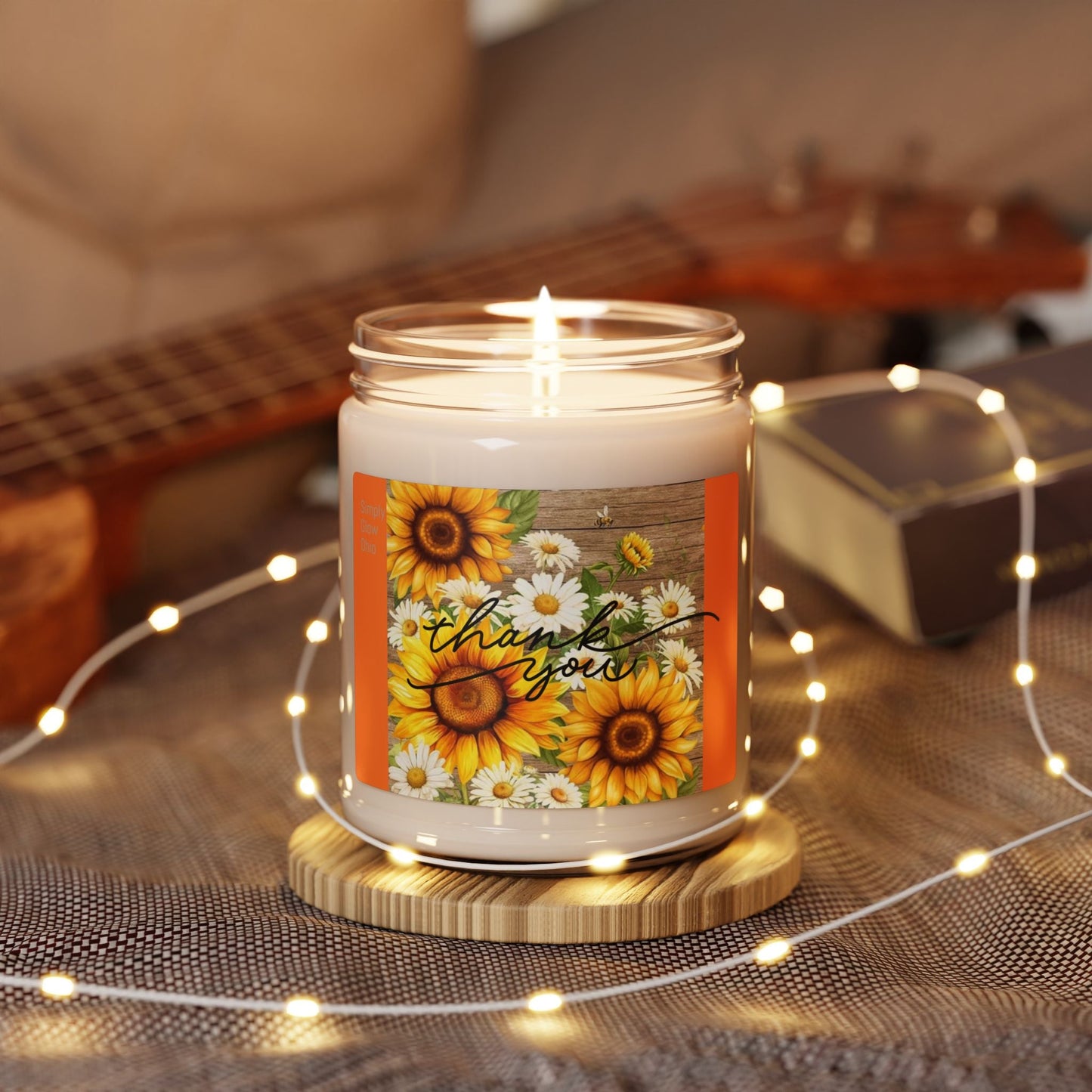 Scented Soy Candle, 9oz, Thank you gift - Simply Glow Ohio