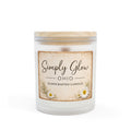Frosted Glass Candle, 11oz - Simply Glow Ohio