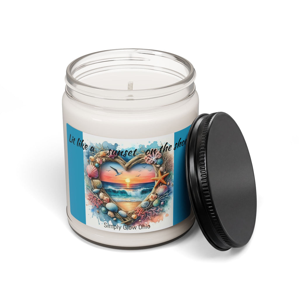 Scented Soy Candle, 9oz - Simply Glow Ohio