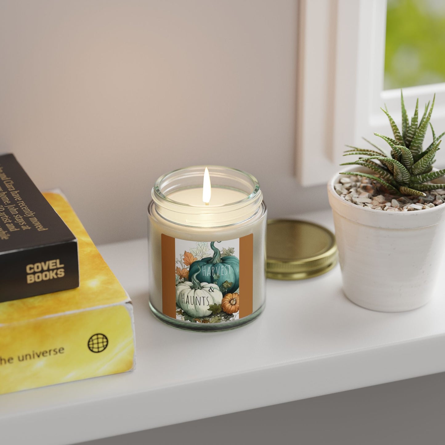 Scented Candles, Coconut Apricot Wax (4oz, 9oz) - Simply Glow Ohio