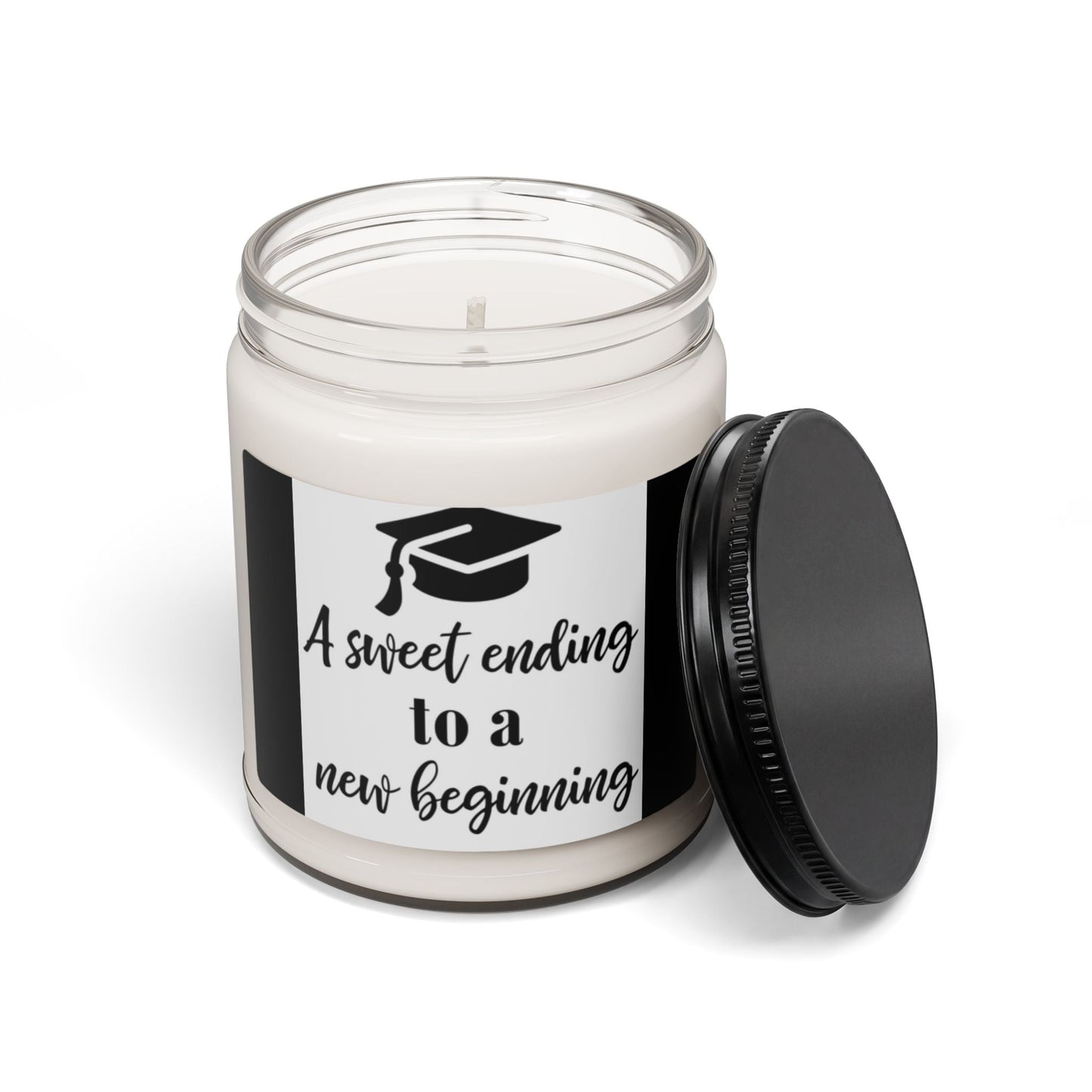 Scented Soy Candle, 9oz, graduation, design - Simply Glow Ohio