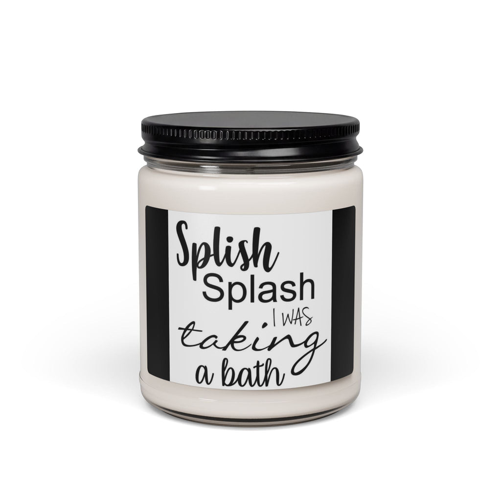 Scented Soy Candle, 9oz, Splish splash I was taking a bath - Simply Glow Ohio