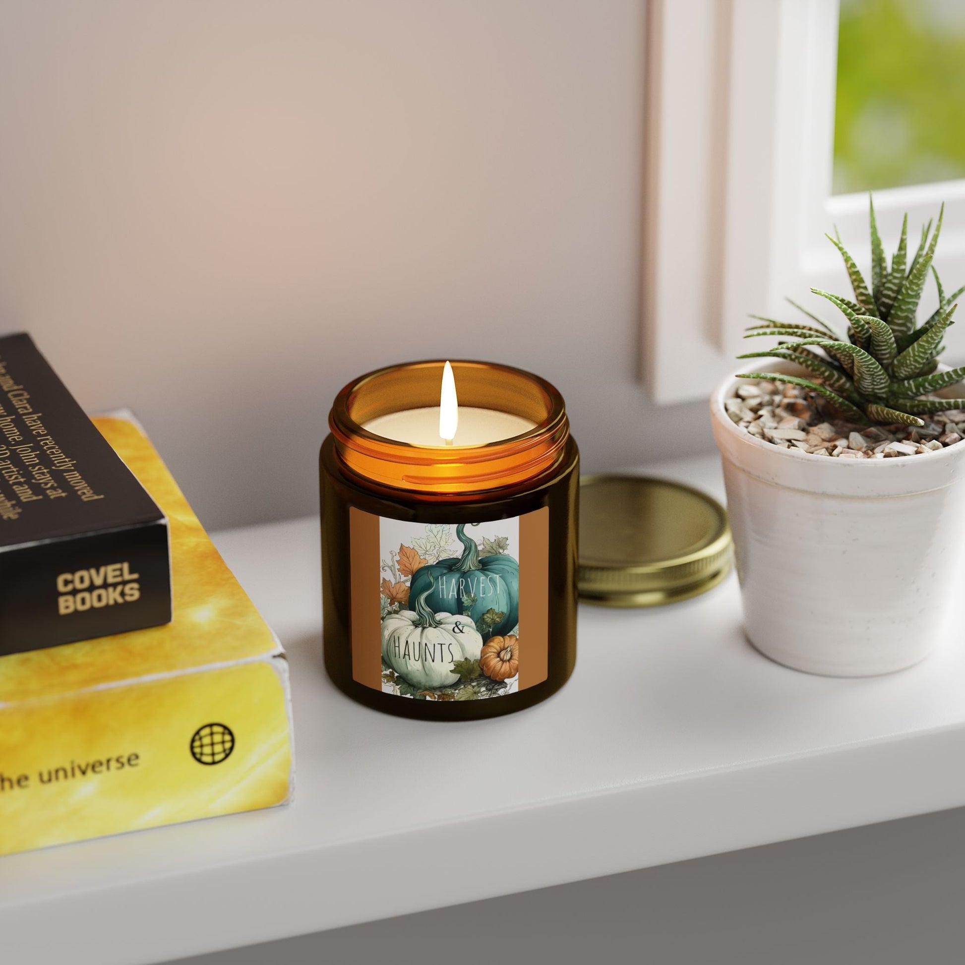 Scented Candles, Coconut Apricot Wax (4oz, 9oz) - Simply Glow Ohio