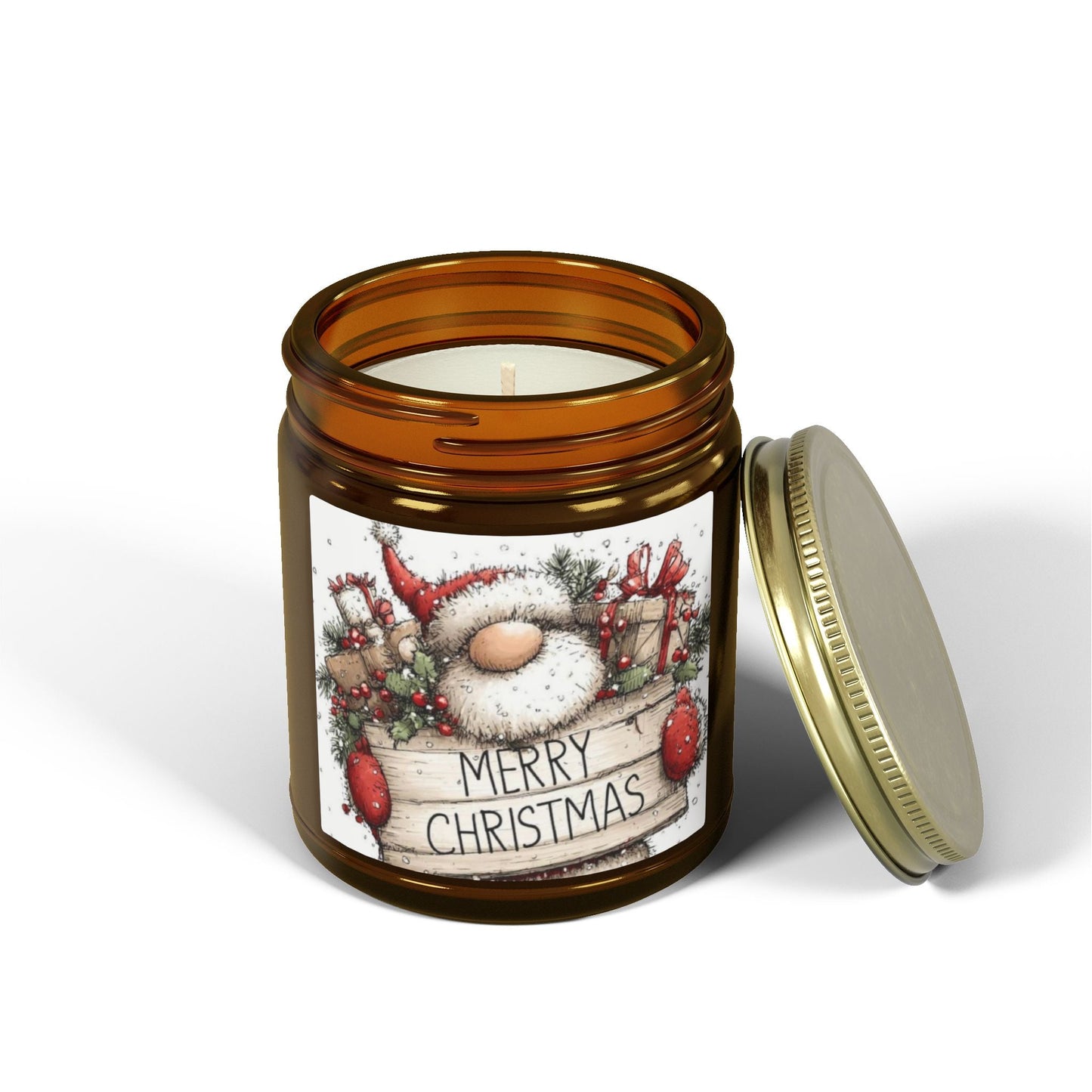 Scented Candles, Coconut Apricot Wax (4oz, 9oz) - Simply Glow Ohio