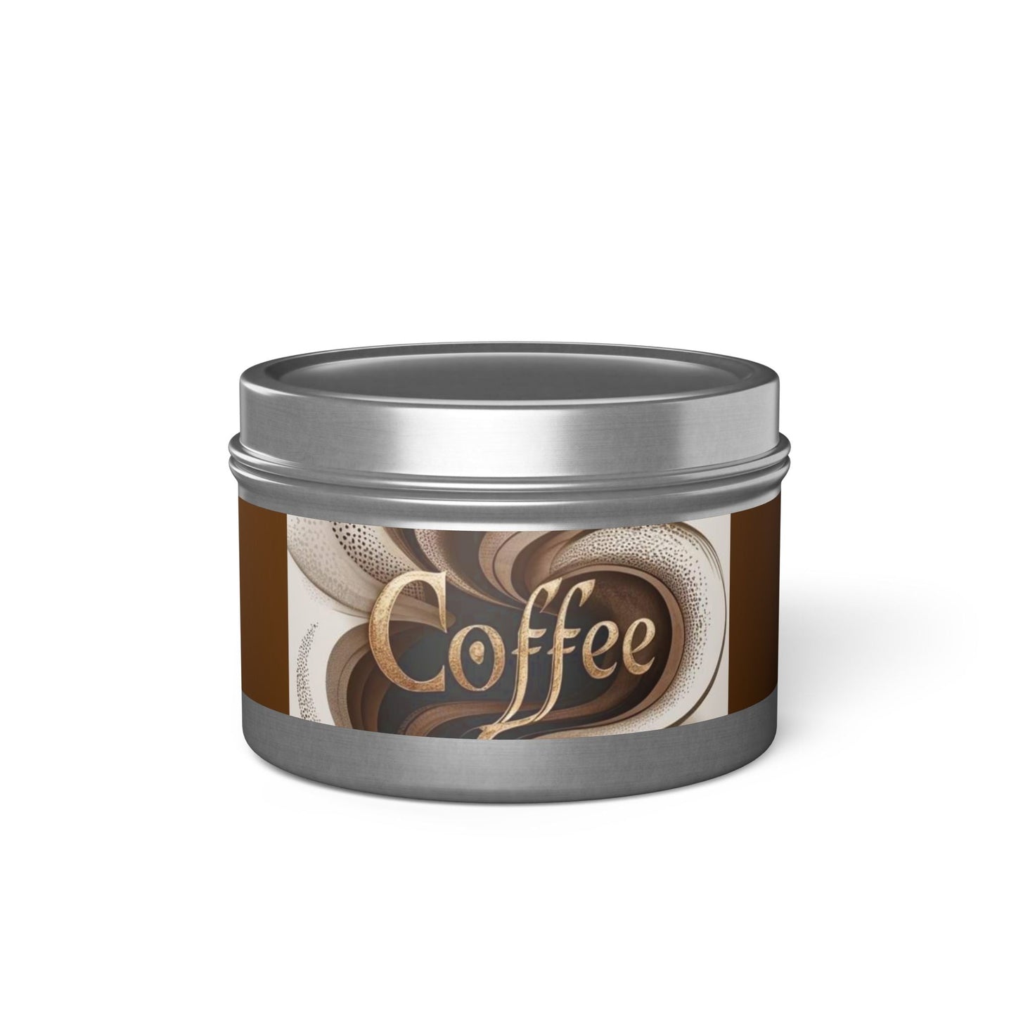 4/8oz Tins, Coconut Soy Candles, For Coffee Lovers - Simply Glow Ohio