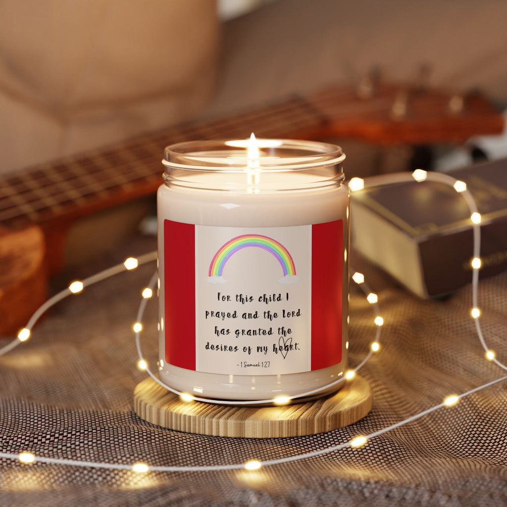 Scented Soy Candle, 9oz, New baby, newborn, new parents, nursery design - Simply Glow Ohio