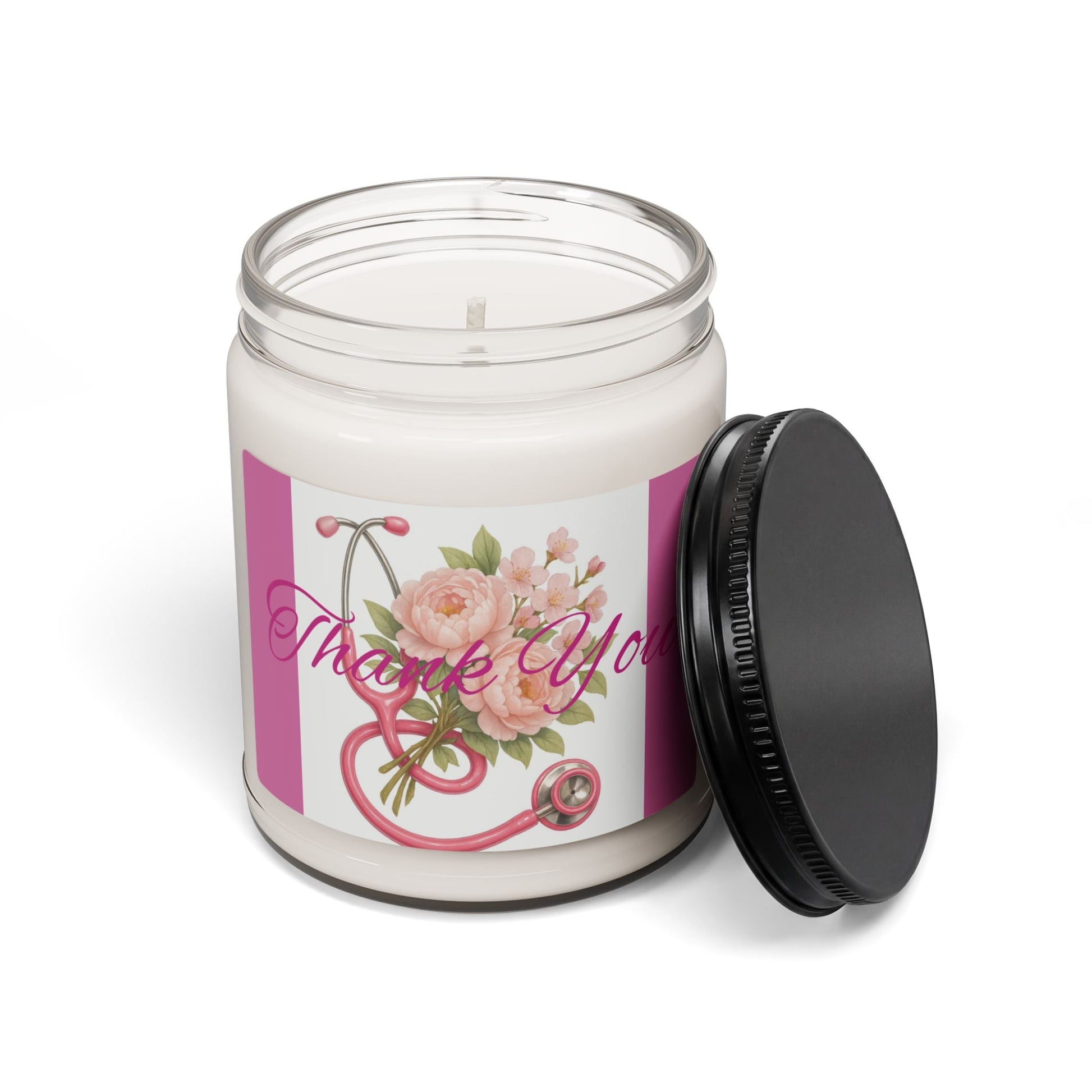 Scented Soy Candle, 9oz, Thank you Nurse gift - Simply Glow Ohio